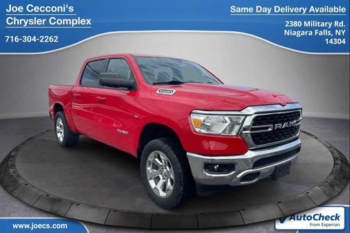 Flame Red Clearcoat 2022 RAM 1500 Big Horn/Lone Star