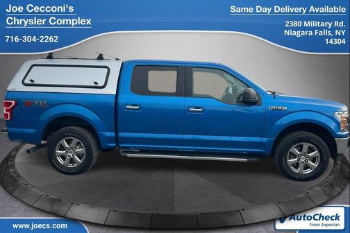 Velocity Blue 2019 Ford F-150 XLT
