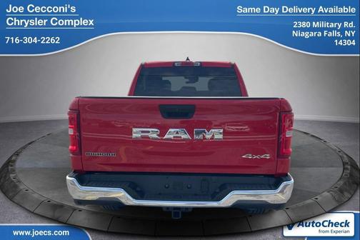 Flame Red Clearcoat 2025 RAM 1500 Big Horn/Lone Star