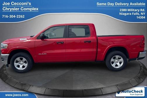 Flame Red Clearcoat 2025 RAM 1500 Big Horn/Lone Star