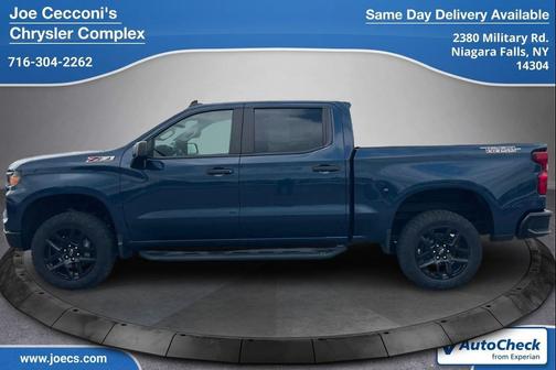 Northsky Blue Metallic 2022 Chevrolet Silverado 1500 Custom Trail Boss