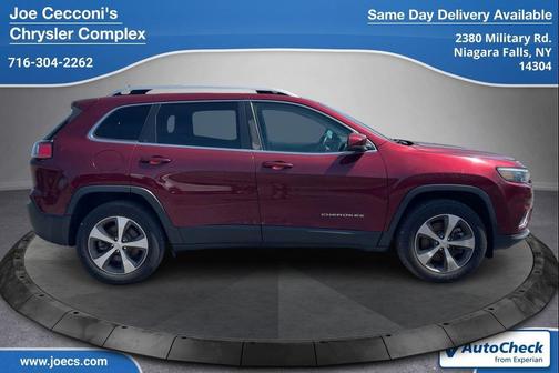 Velvet Red Pearlcoat 2021 Jeep Cherokee Limited