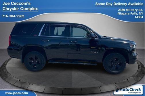Black 2017 Chevrolet Tahoe LT