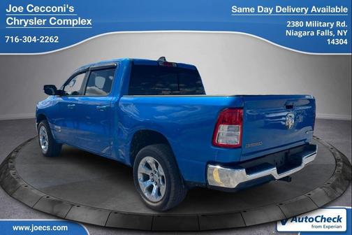 Hydro Blue Pearlcoat 2022 RAM 1500 Big Horn/Lone Star