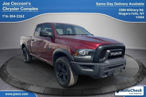 Delmonico Red Pearlcoat 2021 RAM 1500 Classic Warlock Quad Cab 4x4 6'4' Box