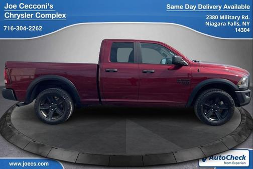 Delmonico Red Pearlcoat 2021 RAM 1500 Classic Warlock Quad Cab 4x4 6'4' Box