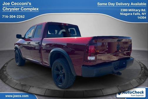 Delmonico Red Pearlcoat 2021 RAM 1500 Classic Warlock Quad Cab 4x4 6'4' Box