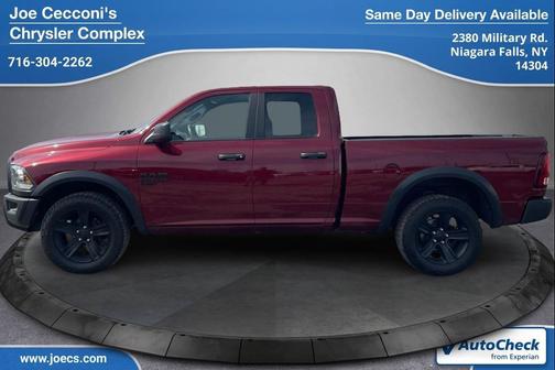 Delmonico Red Pearlcoat 2021 RAM 1500 Classic Warlock Quad Cab 4x4 6'4' Box