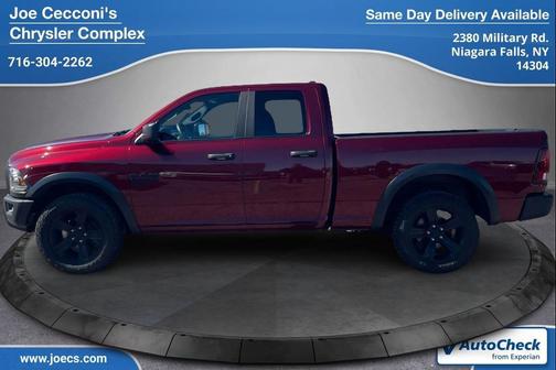 Delmonico Red Pearlcoat 2021 RAM 1500 Classic Warlock Quad Cab 4x4 6'4' Box