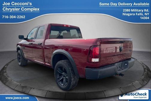 Delmonico Red Pearlcoat 2021 RAM 1500 Classic Warlock Quad Cab 4x4 6'4' Box