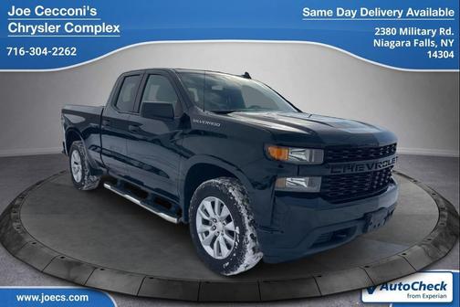 Black 2021 Chevrolet Silverado 1500 Custom Truck