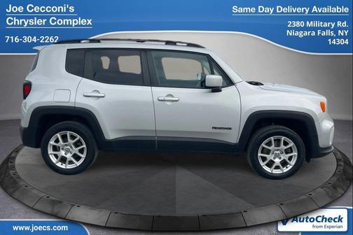 Glacier Metallic Clearcoat 2021 Jeep Renegade Latitude