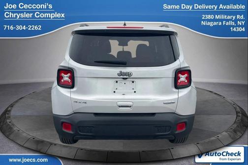 Glacier Metallic Clearcoat 2021 Jeep Renegade Latitude