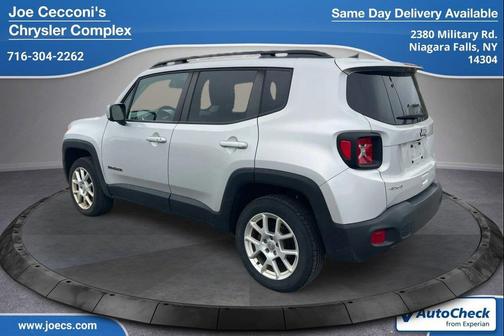 Glacier Metallic Clearcoat 2021 Jeep Renegade Latitude