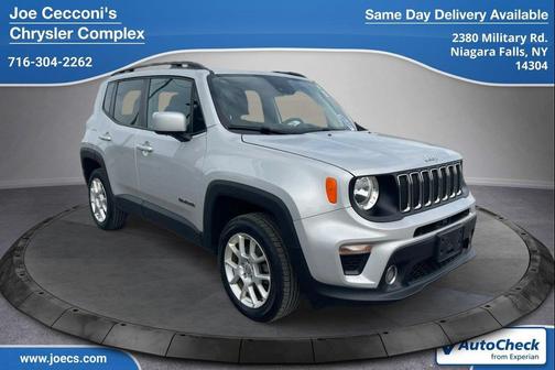 Glacier Metallic Clearcoat 2021 Jeep Renegade Latitude