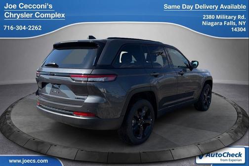 Baltic Gray Metallic Clearcoat 2025 Jeep Grand Cherokee Limited