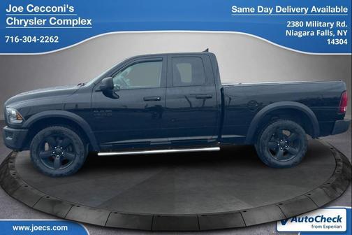 Diamond Black Crystal Pearlcoat 2020 RAM 1500 Classic Warlock Quad Cab 4x4 6'4' Box