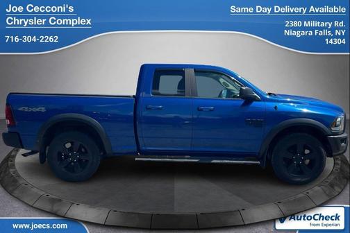 Blue Streak Pearlcoat 2019 RAM 1500 Classic Warlock Quad Cab 4x4 6'4' Box