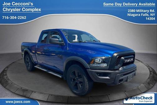 Blue Streak Pearlcoat 2019 RAM 1500 Classic Warlock Quad Cab 4x4 6'4' Box