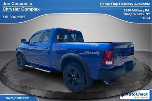 Blue Streak Pearlcoat 2019 RAM 1500 Classic Warlock Quad Cab 4x4 6'4' Box