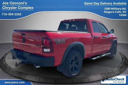 Flame Red Clearcoat 2021 RAM 1500 Classic Warlock Quad Cab 4x4 6'4' Box