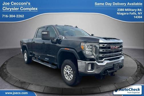 Onyx Black 2021 GMC Sierra 2500 SLE Truck