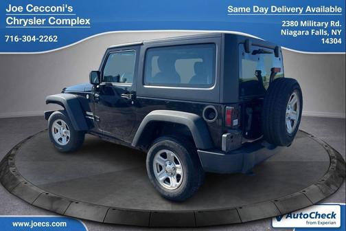 Black Clearcoat 2017 Jeep Wrangler Sport