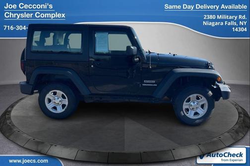 Black Clearcoat 2017 Jeep Wrangler Sport