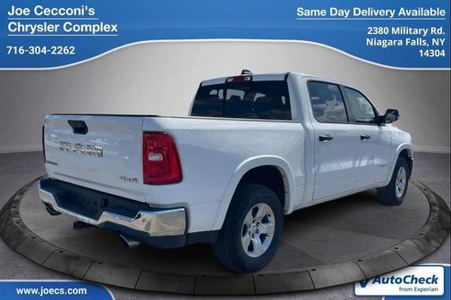 Bright White Clearcoat 2026 RAM 1500 Big Horn/Lone Star