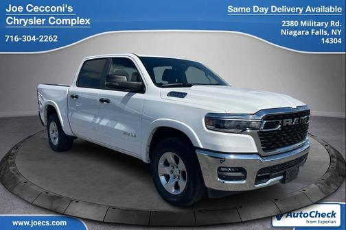 Bright White Clearcoat 2026 RAM 1500 Big Horn/Lone Star