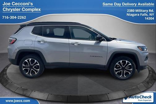 Billet Silver Metallic Clearcoat 2023 Jeep Compass Limited