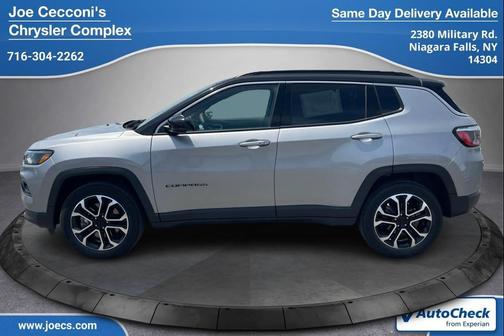 Billet Silver Metallic Clearcoat 2023 Jeep Compass Limited