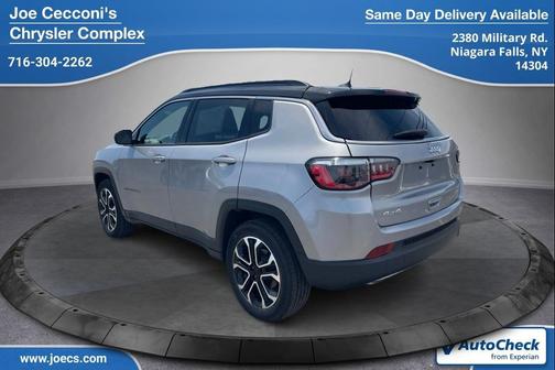 Billet Silver Metallic Clearcoat 2023 Jeep Compass Limited