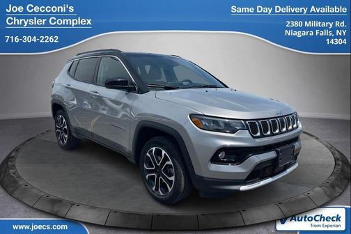 Billet Silver Metallic Clearcoat 2023 Jeep Compass Limited