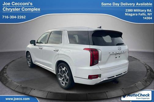Hyper White 2022 Hyundai PALISADE Ultimate Calligraphy
