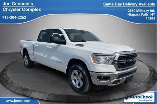 Bright White Clearcoat 2022 RAM 1500 Big Horn/Lone Star