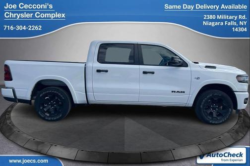 Bright White Clearcoat 2026 RAM 1500 Big Horn/Lone Star
