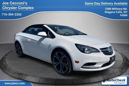 Summit White 2017 Buick Cascada Premium