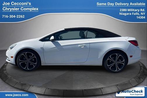 Summit White 2017 Buick Cascada Premium