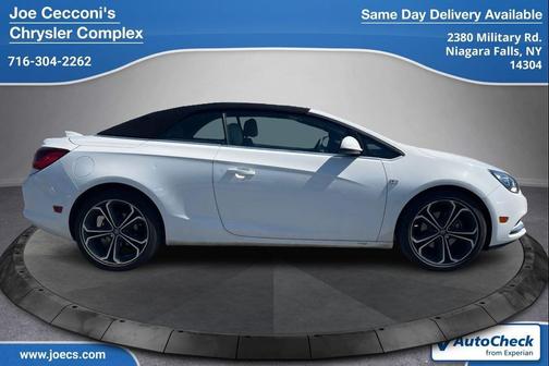 Summit White 2017 Buick Cascada Premium