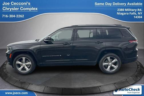 Rocky Mountain Pearlcoat 2021 Jeep Grand Cherokee L Limited