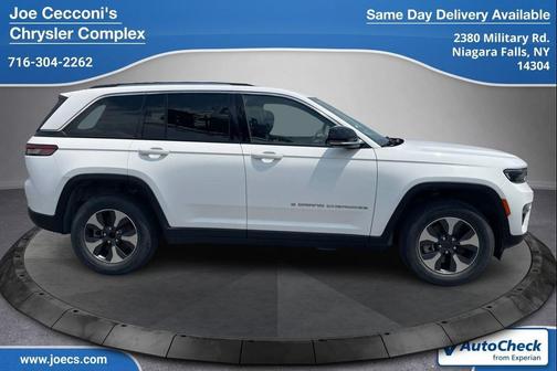 Bright White Clearcoat 2023 Jeep Grand Cherokee 4xe Base