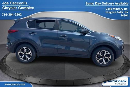Pacific Blue 2021 Kia Sportage LX