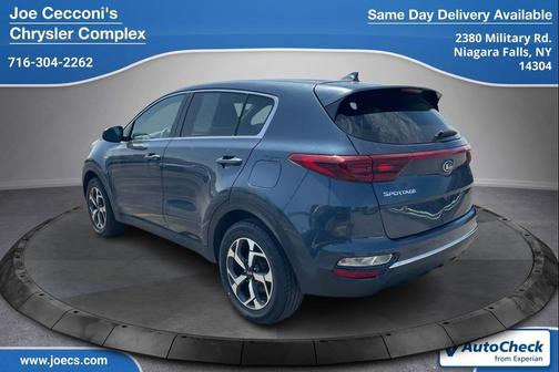 Pacific Blue 2021 Kia Sportage LX