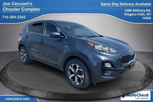 Pacific Blue 2021 Kia Sportage LX
