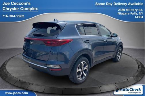 Pacific Blue 2021 Kia Sportage LX