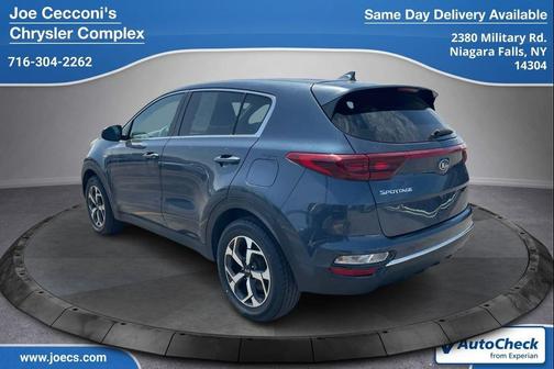 Pacific Blue 2021 Kia Sportage LX