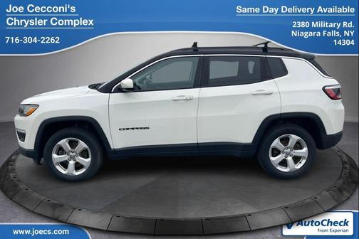 White Clearcoat 2018 Jeep Compass Latitude