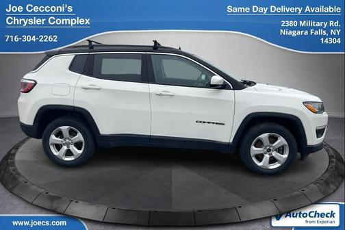 White Clearcoat 2018 Jeep Compass Latitude