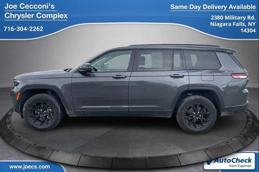 Baltic Gray Metallic Clearcoat 2025 Jeep Grand Cherokee L Altitude